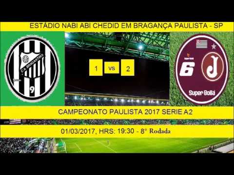 CAMPEONATO PAULISTA 2017 SERIE A2 BRAGANTINO 1 X 2 JUVENTUS DA MOOCA