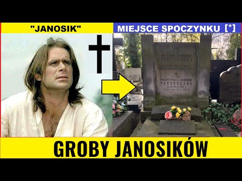 JANOSIK GROBY AKTORÓW SERIALU
