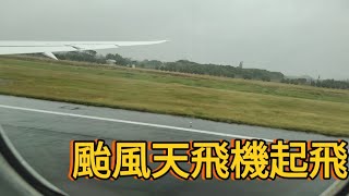 [問卦] 颱風天從桃園機場起飛的影片是不是很刺激