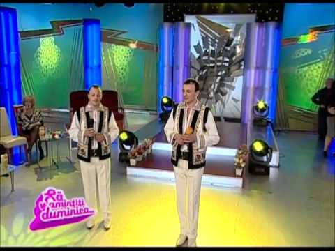Ion și Veaceslav BÎNZARI- Național TV- "DRAG MI-I LUMEA CÂND S-ADUNĂ"