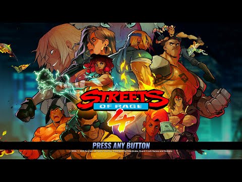 PS4 Longplay [134] Streets of Rage 4 (2 Players)