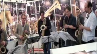 Cologne Saxophone Quintet at Frankfurt Messe 2011 -- Save the Best for Last
