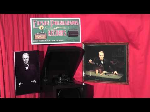 Edison blue amberol cylinder 2915 - American Fantasie by NY Military Band