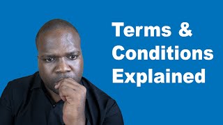 Terms And Conditions Explained! | Martisz Legal [Part I]