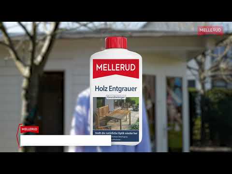 Holz einfach Entgrauen | MELLERUD Holz Entgrauer & Grundreiniger