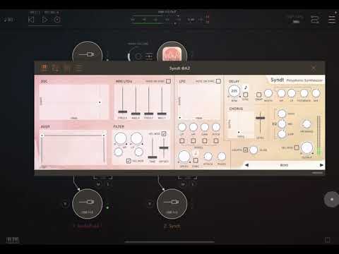 Syndt - Polyphonic Synthesizer by Klevgränd - Updated with New GUI - Demo for the iPad