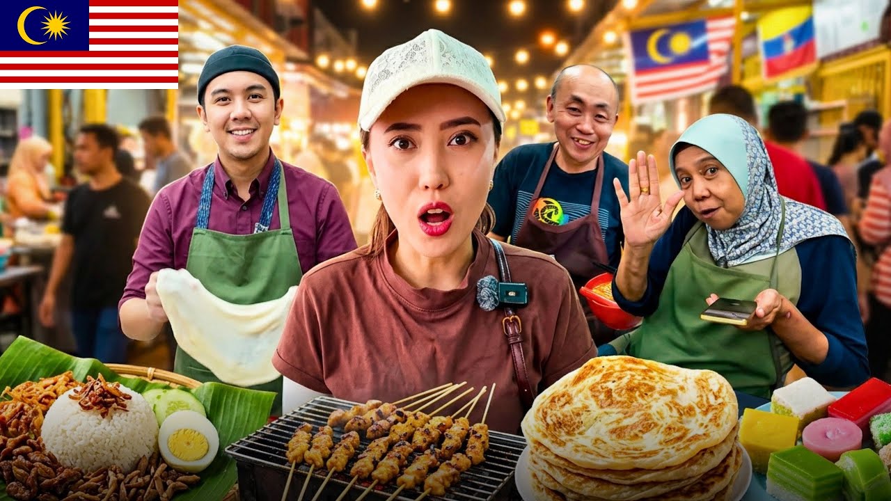 I Didn’t Expect THIS from Malaysia | My First Unreal Street Food Experience KL 🇲🇾