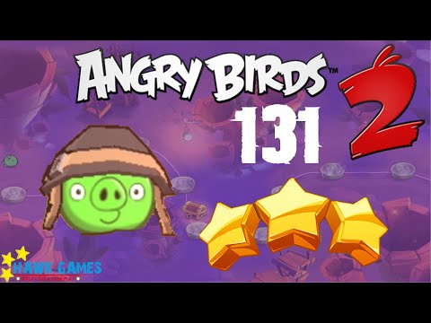 Angry Birds 2 - 3 Stars Walkthrough Level 131 [4K 60FPS]