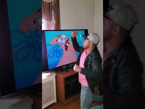 Patrick star Beats up by a Man Funny Video