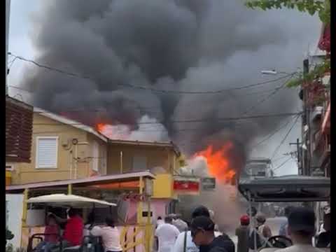 Two Families Displaced by Fire In Caye Caulker