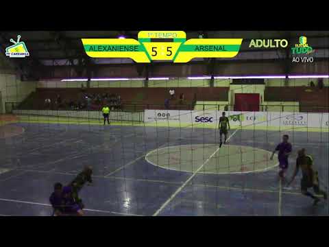 ALEXANIENSE X ARSENAL - ADULTO - XXXIV COPA CANDANGA DE FUTSAL