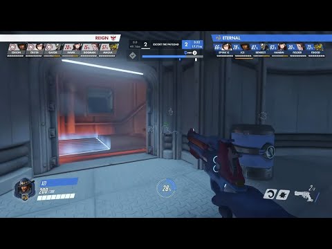 XZI MCCREE POV Playoffs | Paris Eternal vs Atlanta Reign | OWL Season 2020