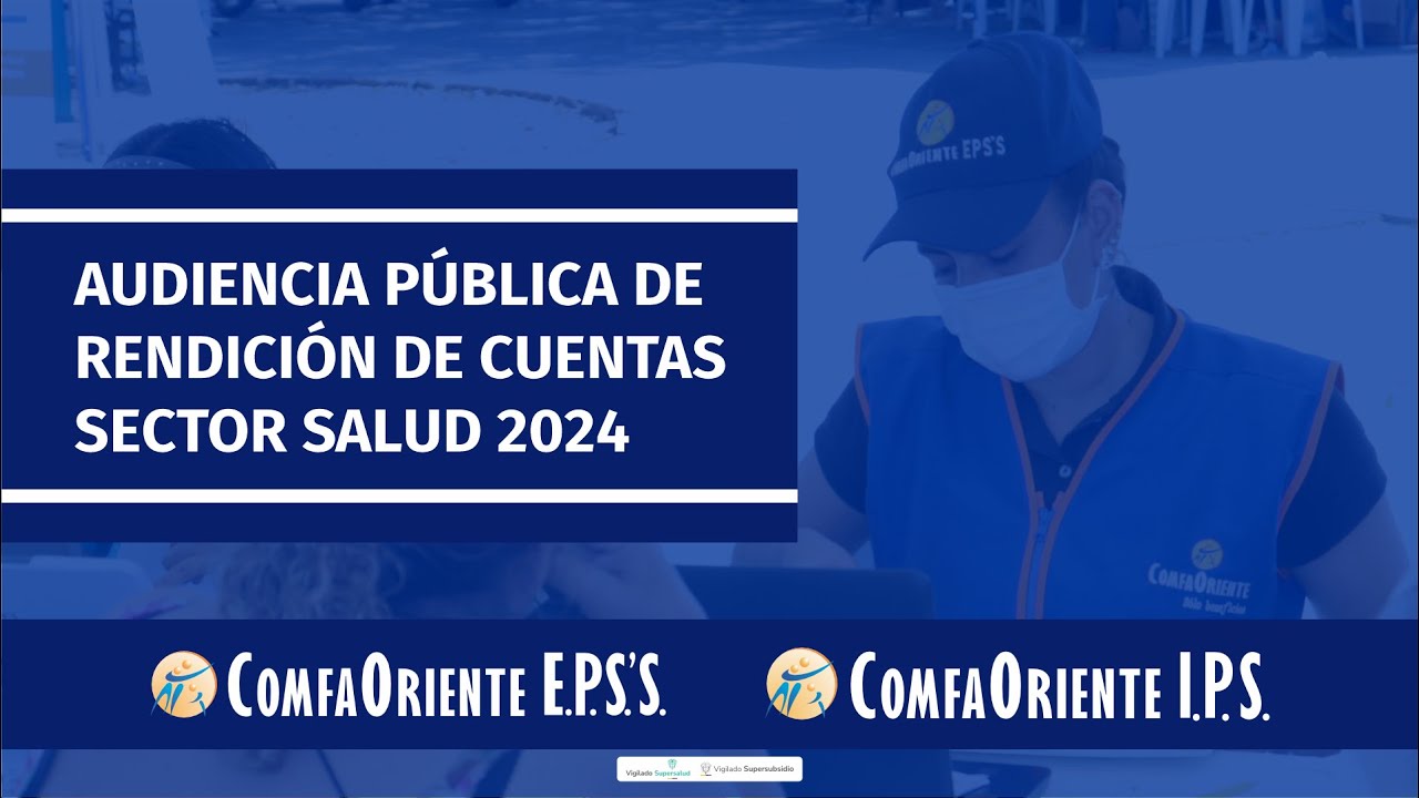 Audiencia pública de rendición de cuentas vigencia 2024