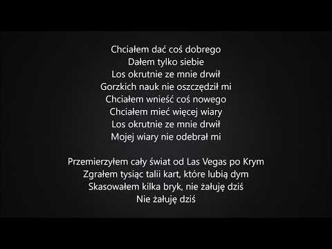 Krzysztof Krawczyk - Chciałem być (Tekst)