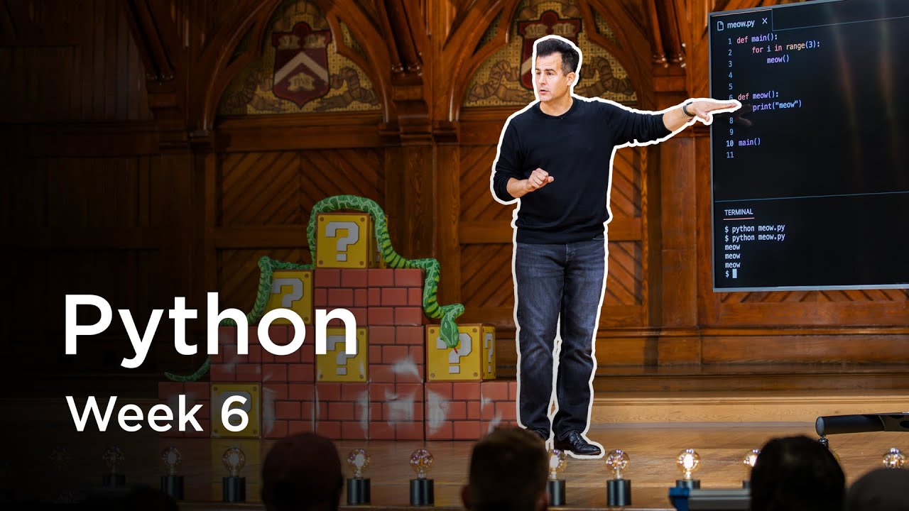 CS50x 2025 - Lecture 6 - Python