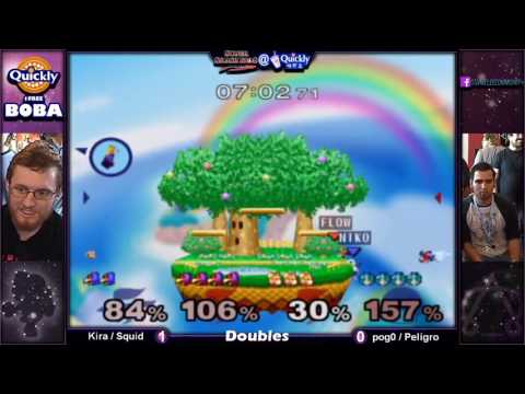 SSBM @ Quickly 9 - Kira/Squid Vs. pog0/Peligro