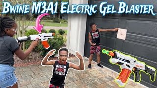 This blew our minds! FT Bwine M3A1 Electric Gel Blaster