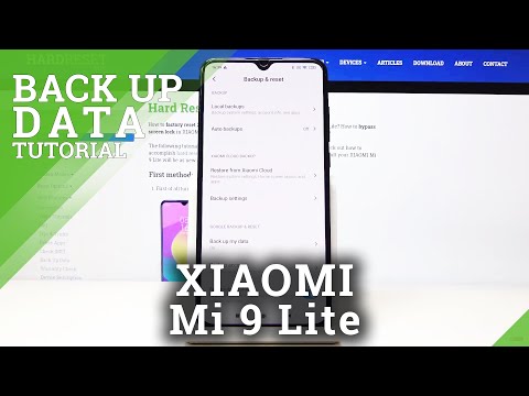 How to Backup Data in XIAOMI Mi 9 Lite – Google Backup