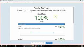 Using Student Vue to get Test Data Student