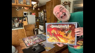 Dungeon! - my 1st Dungeons & Dragons in DECADES - an Unboxing & Chat - 1st D&D for Husband & Wife