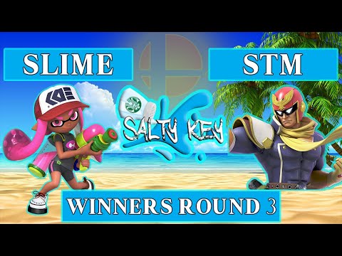 STM (Captain Falcon) vs Slime (Inkling) - Winners Round 3 - Salty Key #207 - SSB Ultimate