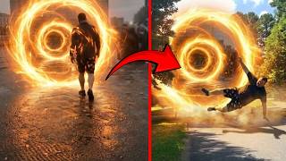 The Street Was Quiet When a Man Teleported Through a Portal! What Happened Next Shocked Everyone!