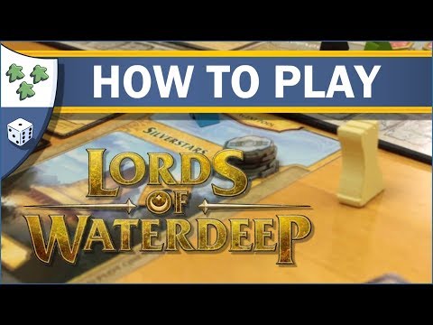 How to play Lords of Waterdeep: A Dungeons & Dragons Board Game