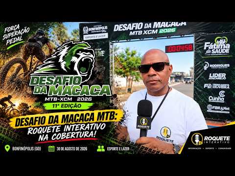 🚴‍♂️ DESAFIO DA MACACA MTB: Roquete Interativo na Cobertura!