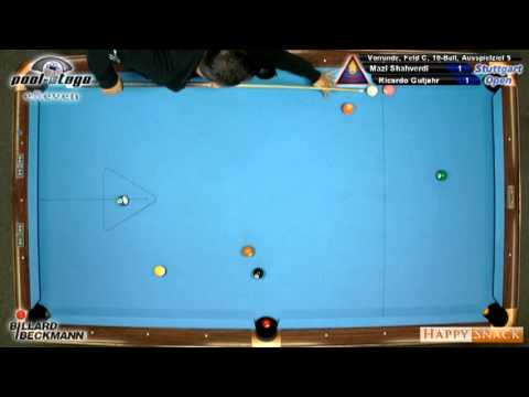 Stuttgart Open 2010 Shahverdi-Gutjahr, 10-Ball, Pool Billard