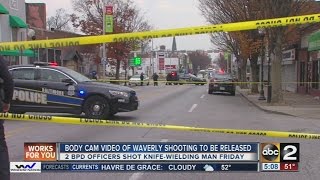 Body camera video to be released in Baltimore police-involved shooting