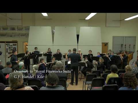 Pacific Flute Ensemble - G.F. Handel/ Kile Overture to “Royal Fireworks Suite”
