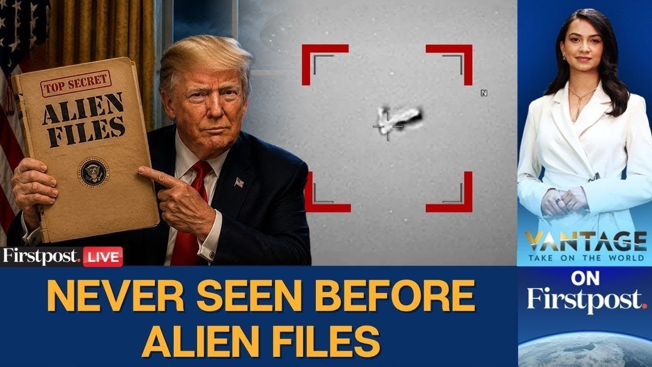 Pentagon Releases Files on UFOs and Aliens After Trump’s Order | Vantage LIVE | US