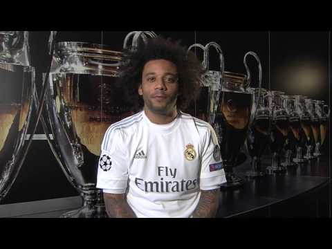 Piłkarze REALU MADRYT mówią DZIEŃ DOBRY Piotrusiowi!