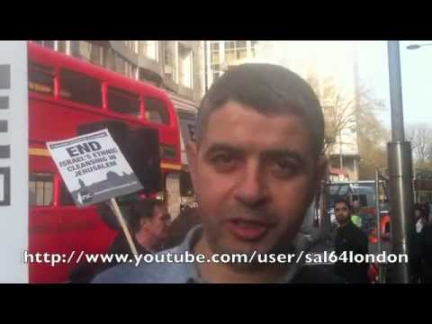 مسيرة القدس العالمية في لندن 2012.03.30