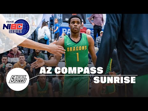 (2) AZ Compass (AZ) vs. (4) Sunrise Christian (KS) - 5 for the Fight National Hoopfest Highlights