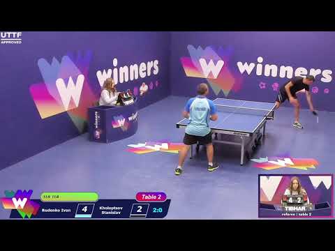 Winners League  22.09.21  Rudenko Ivan - Kholoptsov Stanislav 18:30