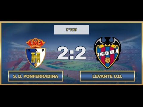 AFL17. Spain. Primera. Day 7. S. D. Ponferradina-Levante U.D.