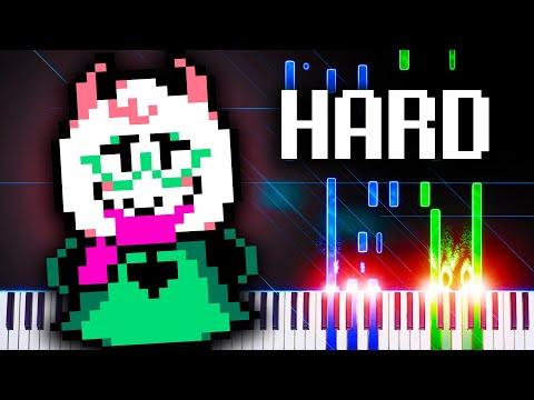 My Castle Town (from Deltarune Chapter 2) - Piano Tutorial