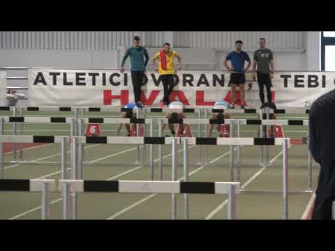 SEDMOBOJ 60m prepone JUNIORI [M] - Dvoransko PH u višebojima 2019