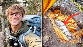 Turista desaparecido na Floresta Shasta, 2 meses depois é encontrado ENROLADO em sua PRÓPRIA BARRACA