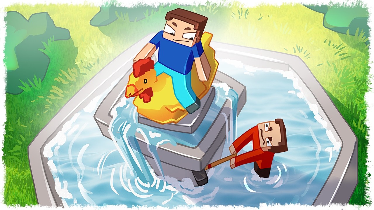 ЦЫПЛЕНОК ТЕБЯ НЕ СПАСЕТ!!! УГАРНЫЕ ПРЯТКИ С РАЗРУШЕНИЯМИ!!!