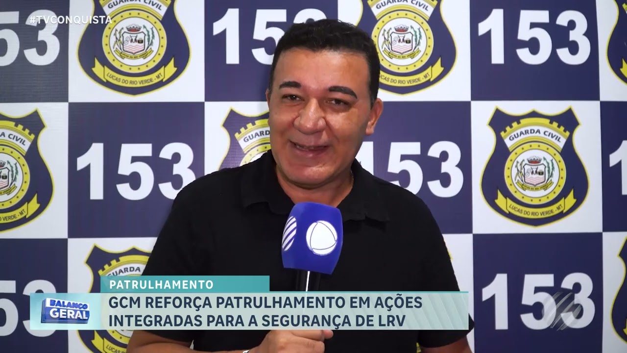 GCM reforça patrulhamento com ações integradas em Lucas do Rio Verde