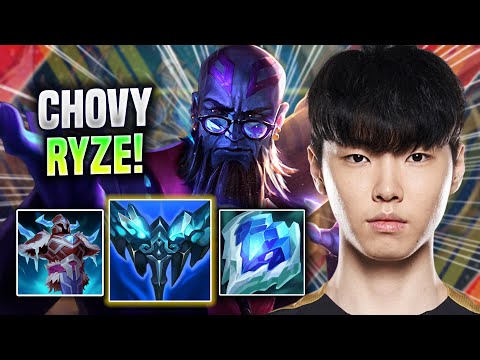 CHOVY PERFECT GAME WITH RYZE! - GEN Chovy Plays Ryze MID vs Irelia! | Season 2022