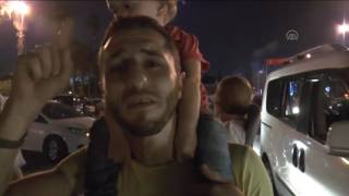 Türkiye darbe girişime karşı ayakta - KAYSERİ/ADANA/HAKKARİ