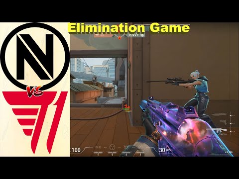 T1 vs Team Envy - Group B - Elimination Match Map2 - Full Game | Pop Flash | Valorant