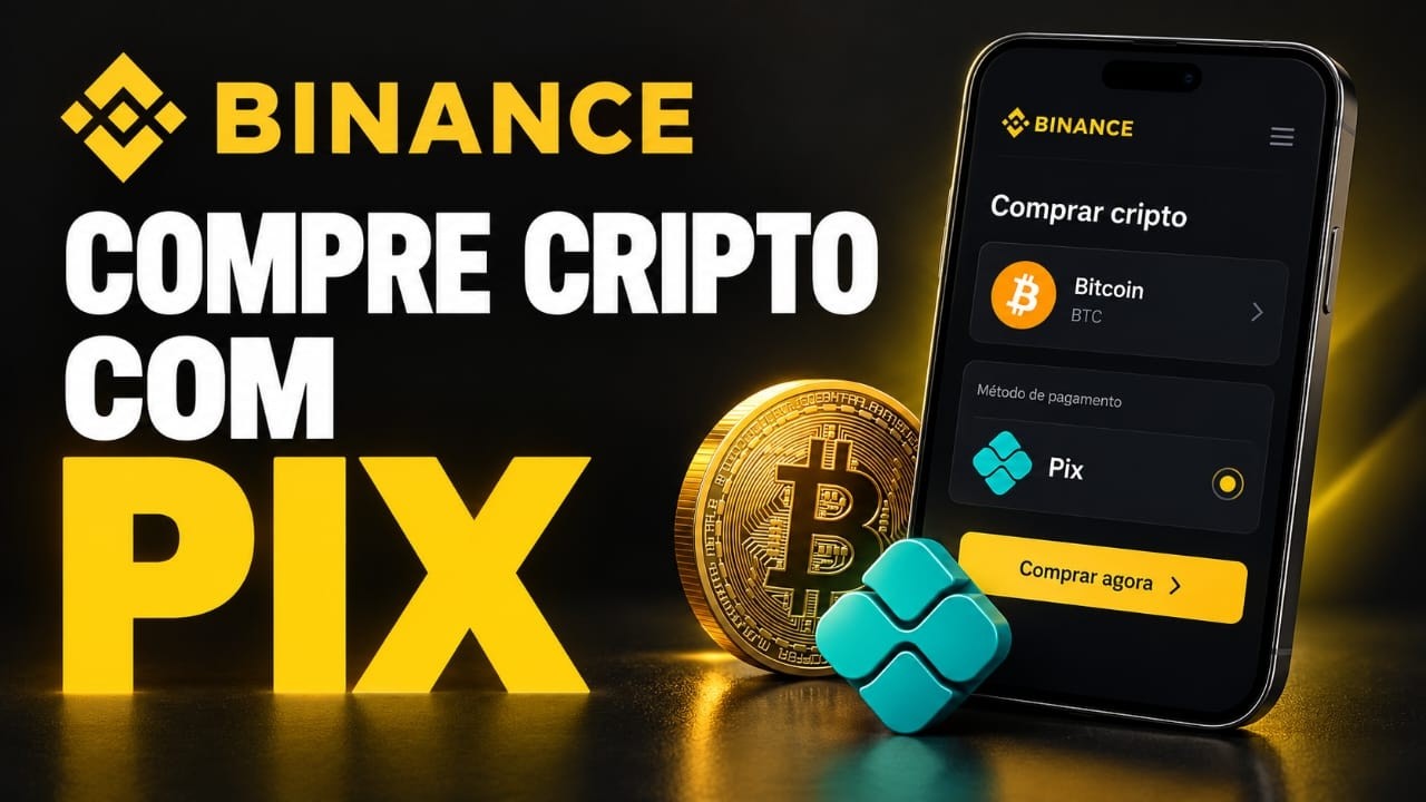 DÓLAR HOJE VOCÊ PODE COMPRAR CRIPTOMOEDAS COM PIX NA BINANCE