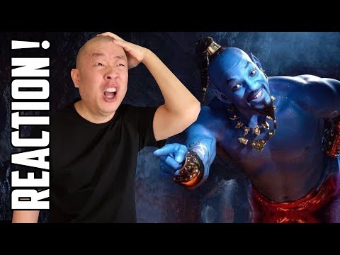 Aladdin Special Look Trailer Reaction | Will Smith Genie Has Internet Up In Arms
