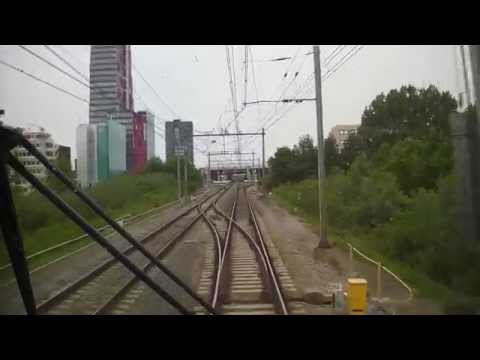 [cabinerit] A train driver's view: Amsterdam Centraal - Almere Centrum, 04-May-2014.