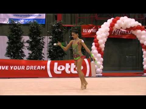Danaé Collard - Happy Cup 2015 - Qualifications Massues