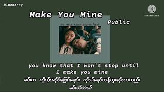 Download lagu PUBLIC -Make You Mine (lyrics)#blueberry #mmsub#makeyoumine #public mp3